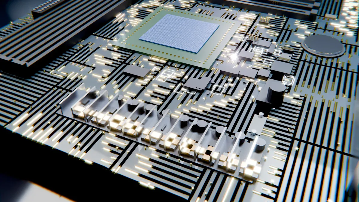 AI Server Control Board PCBA for German Factory Edge Data Centers