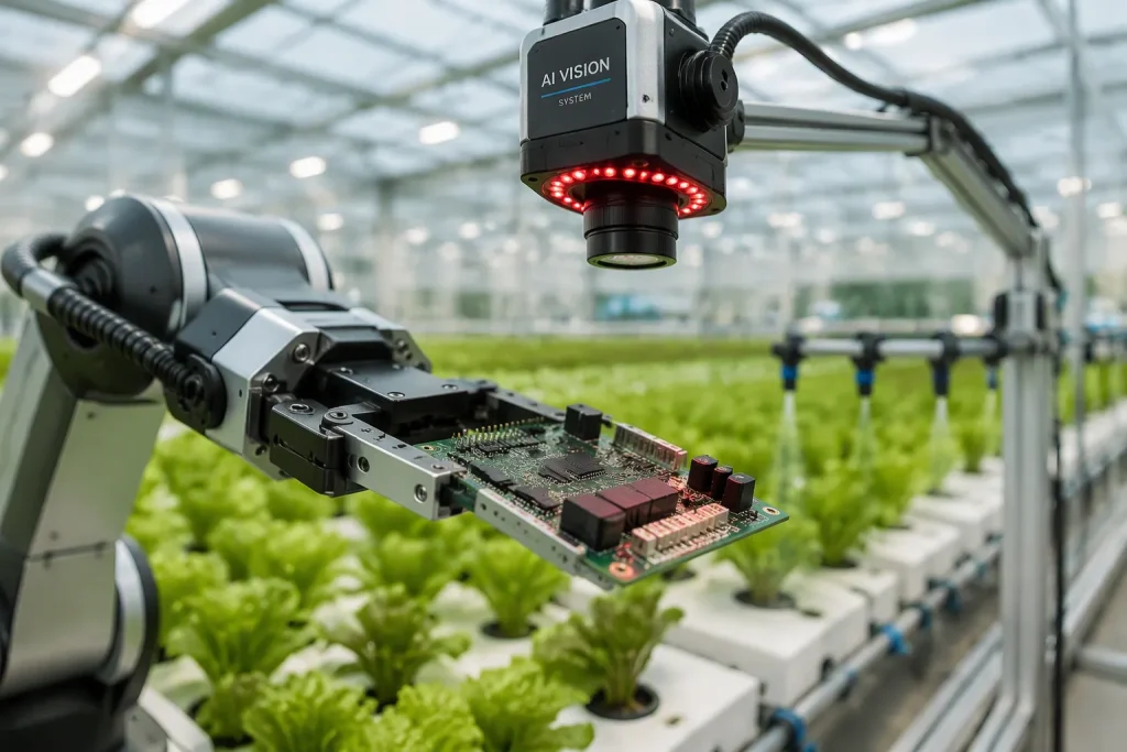AI Vision PCBA Assembly for Smart Agriculture and Greenhouse Automation