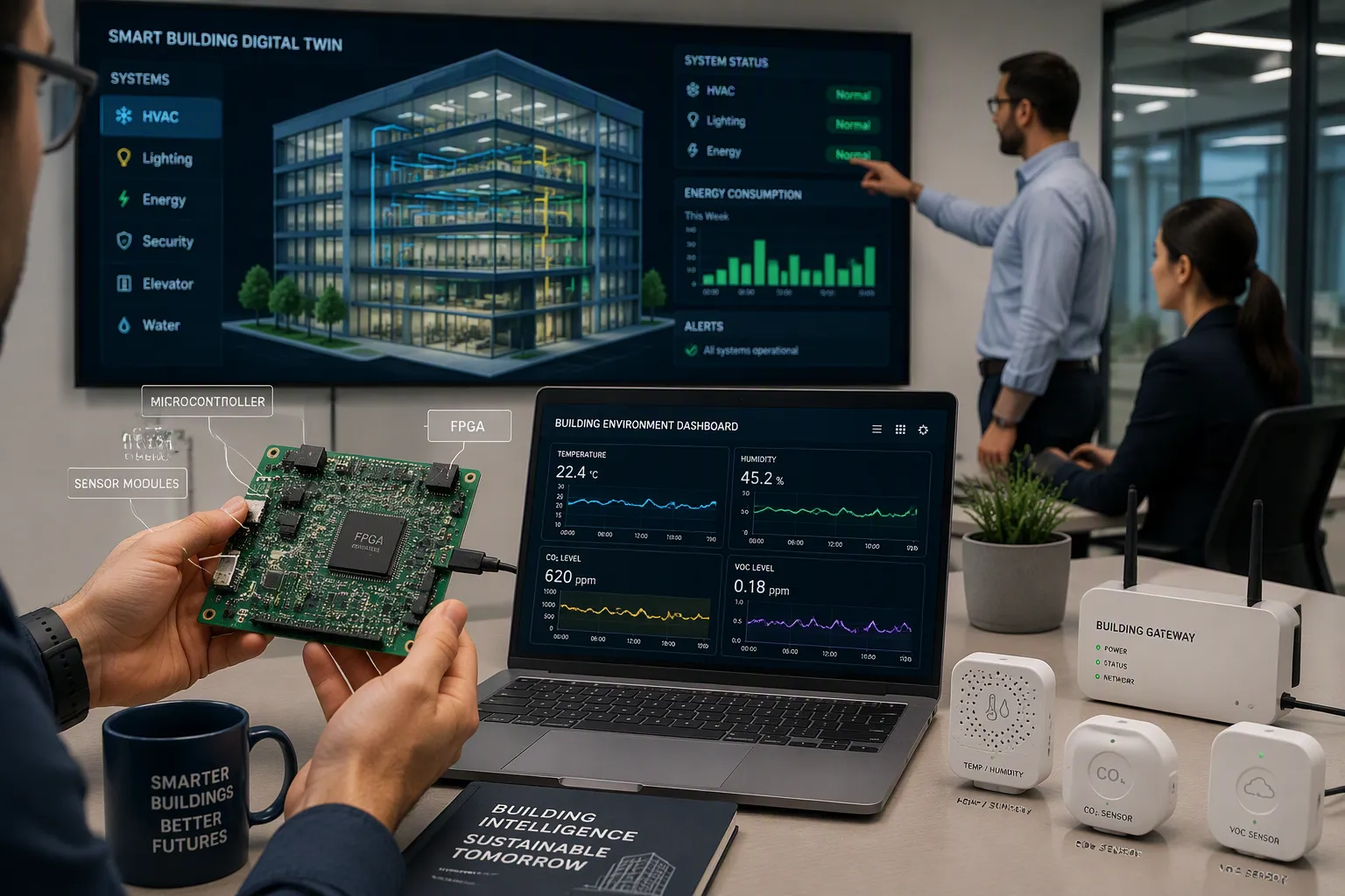 AI Sensor Applications in Smart Buildings
