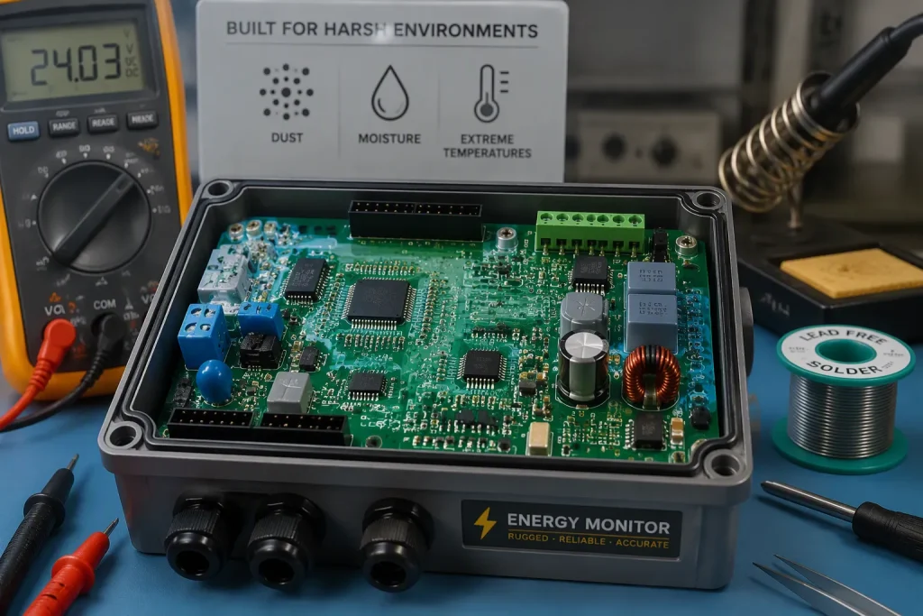 PCBA Assembly for Energy Monitoring and Harsh Environment Equipment