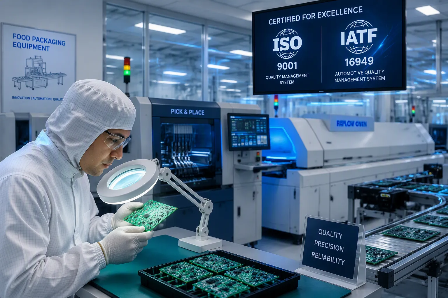 Scegliere il Partner per Factory Automation PCBA