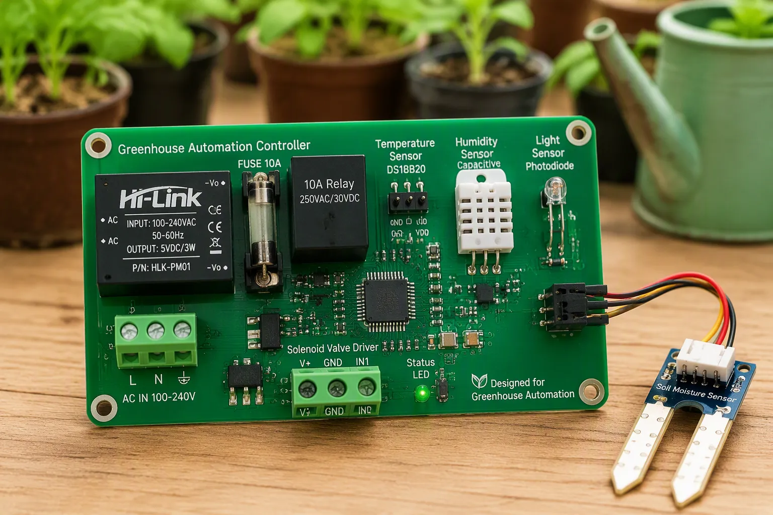 Agriculture PCBA Assembly: Core Components for Greenhouse Automation